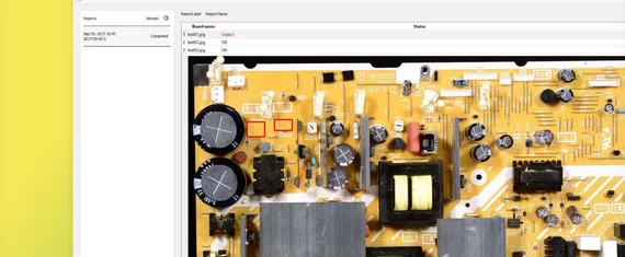 Entwicklung einer Anwendung zur Bildanalyse für die automatisierte optische Inspektionen