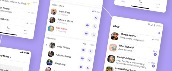 Entwicklung der Instant Messaging Viber App